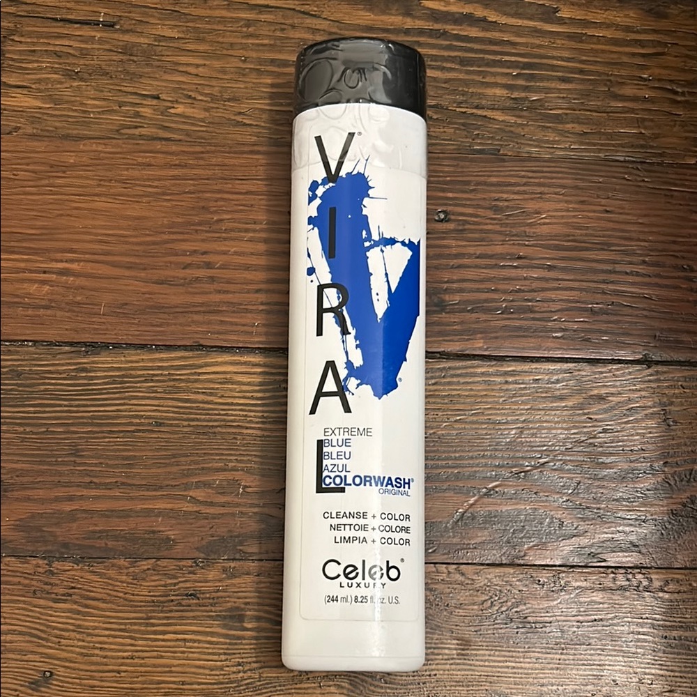 Viral Extreme Blue Colorwash Shampoo